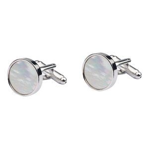 Mother of Pearl Cufflink for Formal Event, Groomsmen, Wedding, Gift, Party